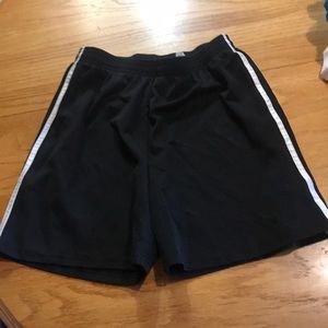 Black Soccer Shorts